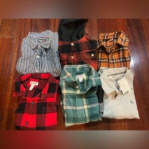 Bundle of 6 Button-Up Shirts